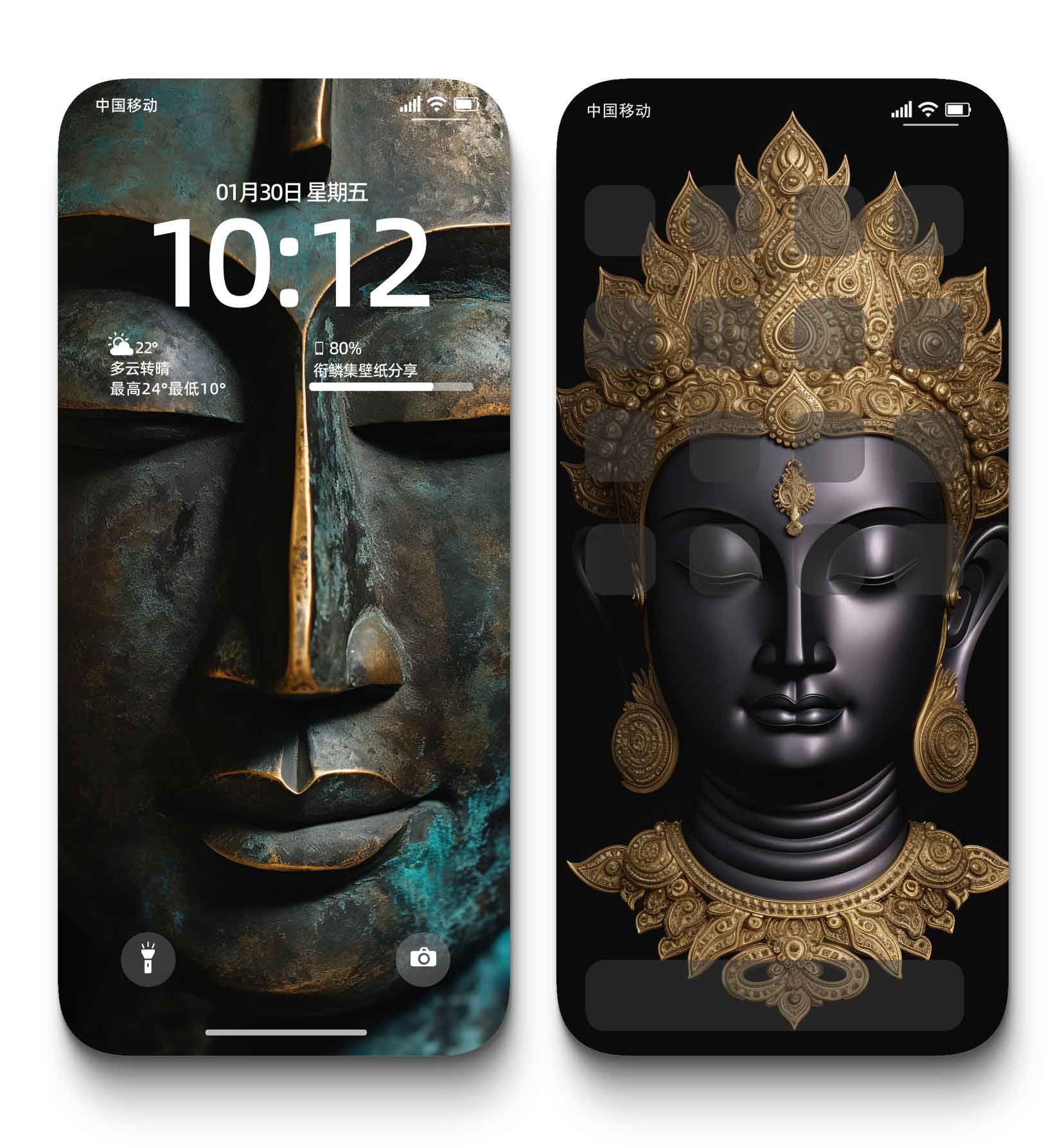 图片[2]-0010佛首4K壁纸敦煌石窟禅意静心古迹文化手机电脑桌面高清背景图-衔鳞集