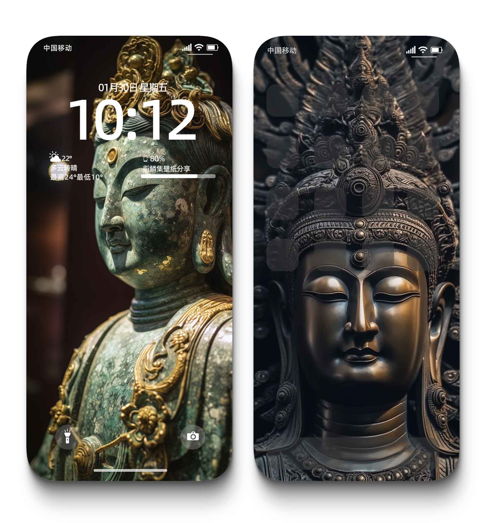 图片[3]-0010佛首4K壁纸敦煌石窟禅意静心古迹文化手机电脑桌面高清背景图-衔鳞集