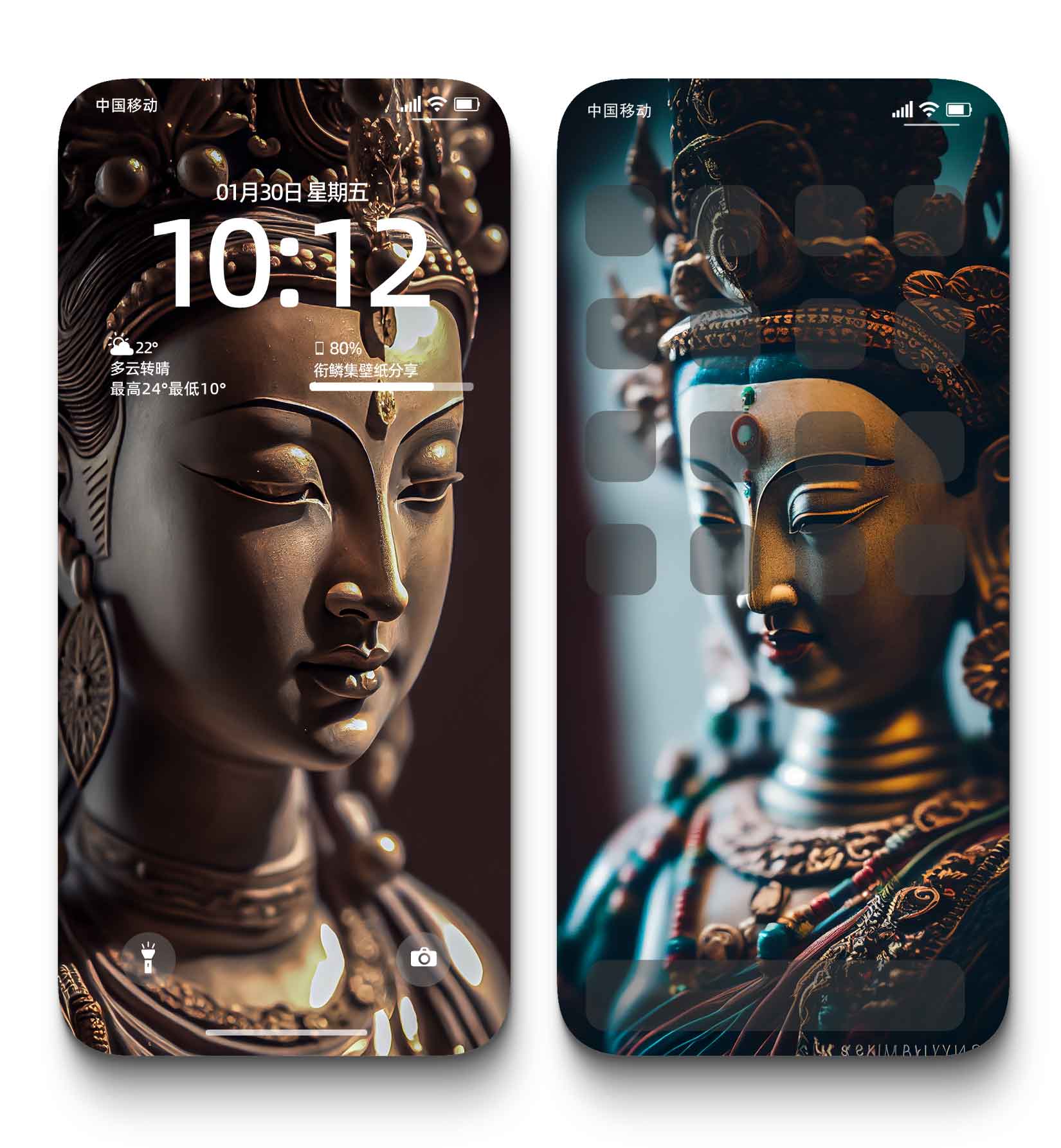 图片[5]-0010佛首4K壁纸敦煌石窟禅意静心古迹文化手机电脑桌面高清背景图-衔鳞集