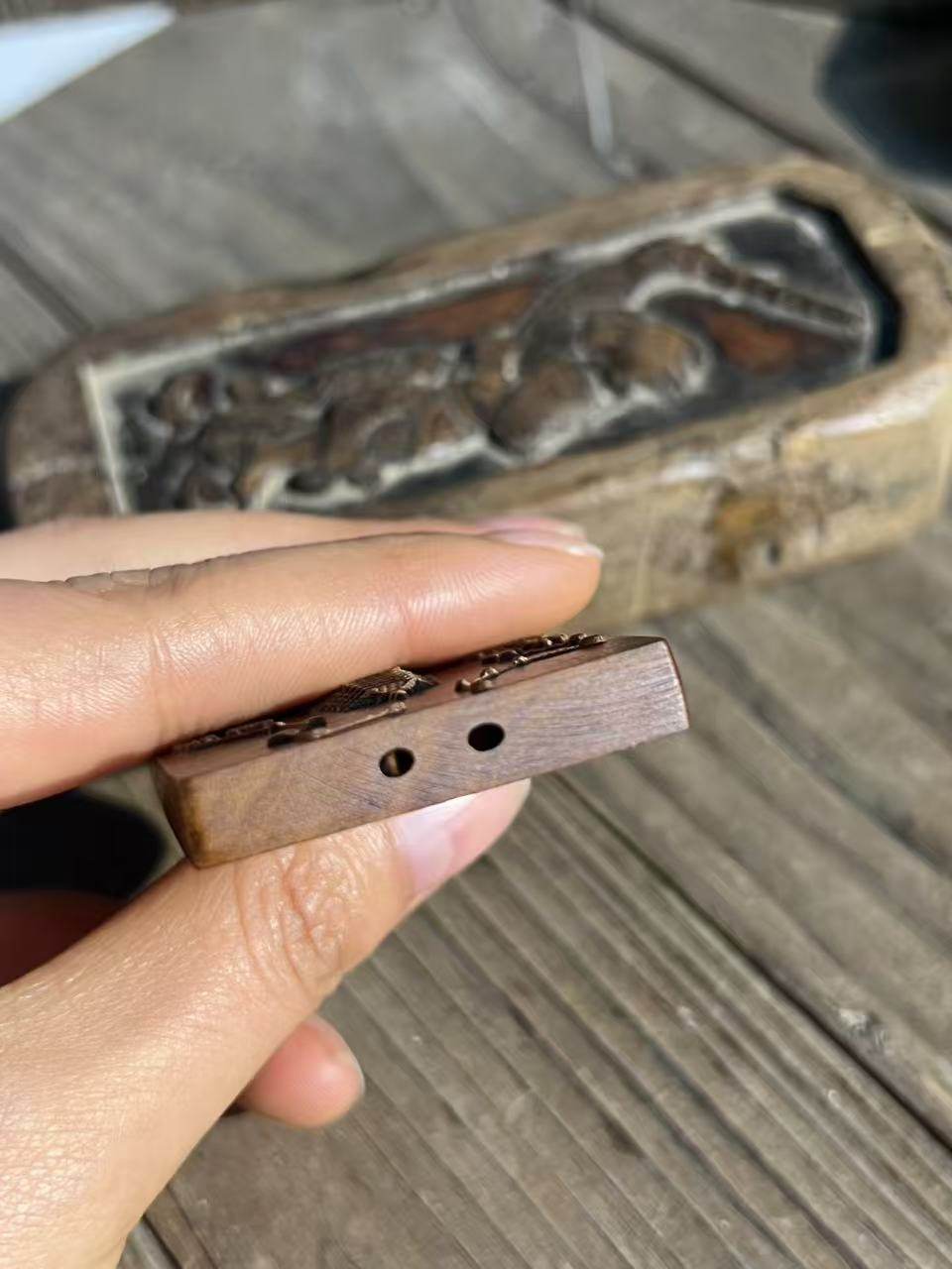 图片[6]-文昌塔开智助学道系枣木精雕随身无事牌-衔鳞集