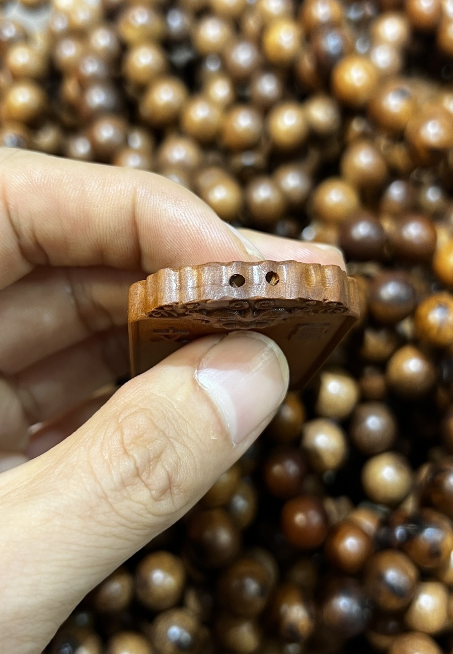 图片[5]-文昌帝君开运助学枣木精雕随身平安无事牌-衔鳞集