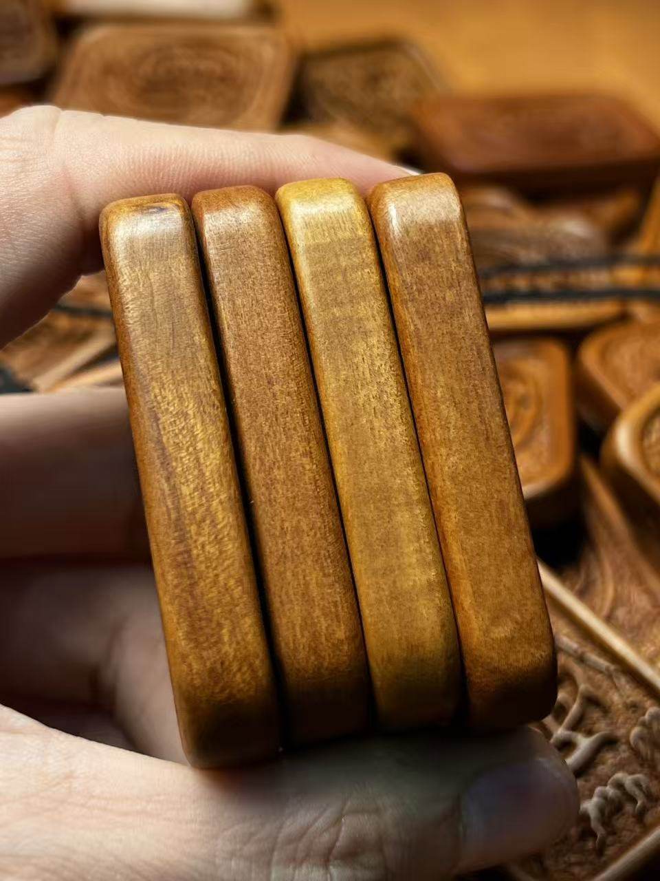 图片[9]-紫微讳金光护体枣木精雕道系平安无事牌-衔鳞集