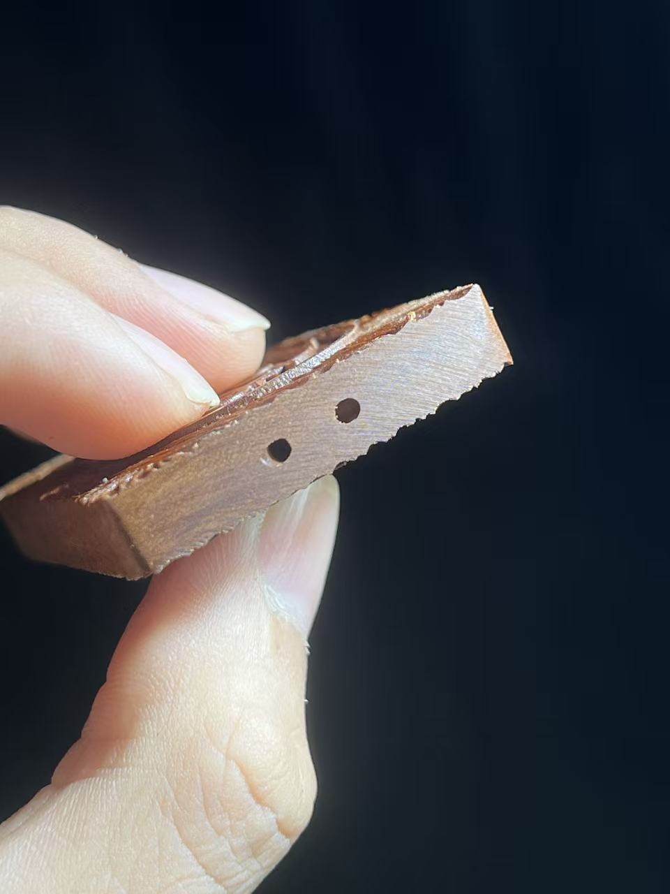 图片[8]-紫微讳金光护身枣木精雕道系随身平安牌-衔鳞集