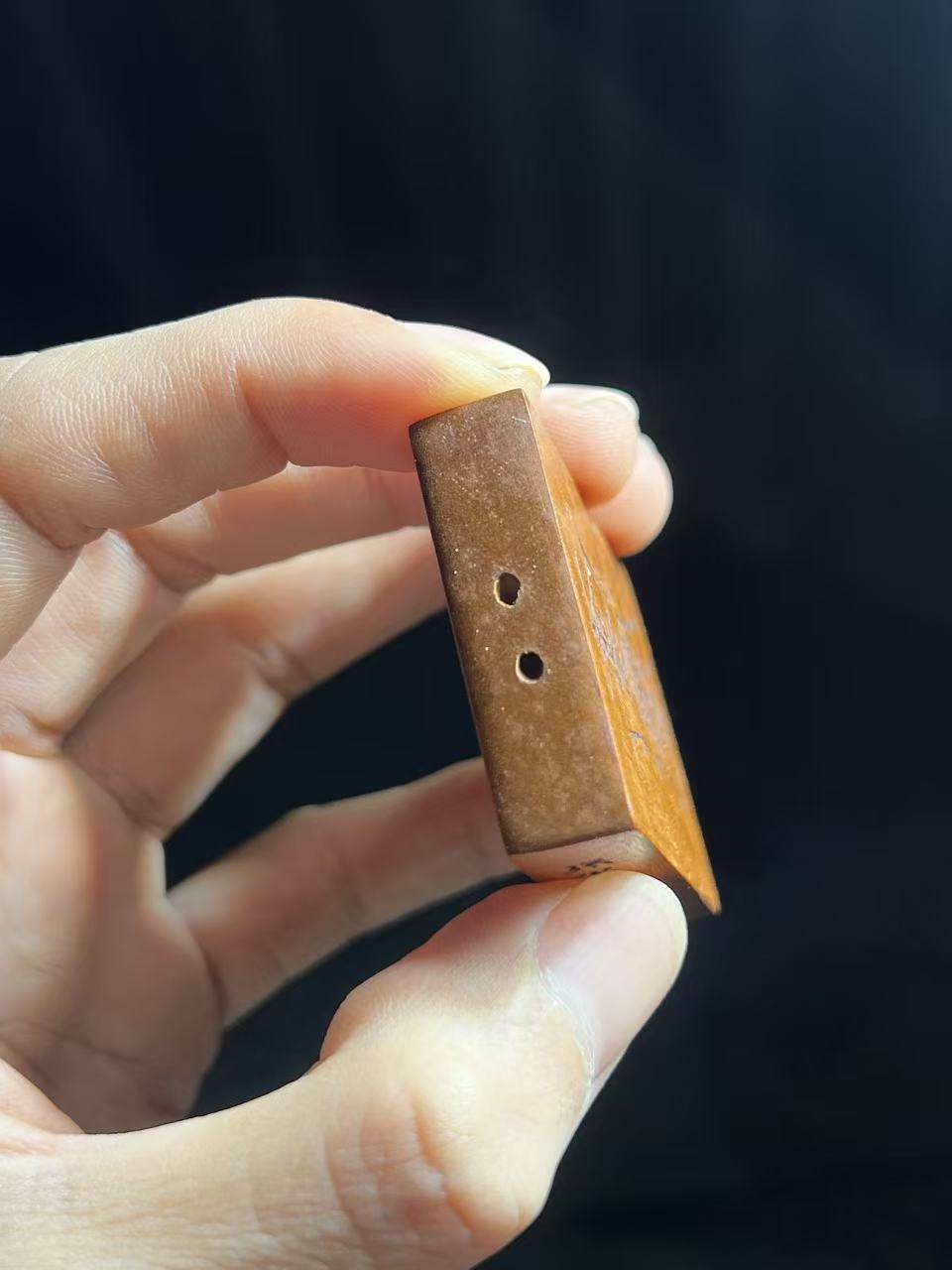 图片[7]-五路财神聚宝招财枣木精雕道系随身无事牌-衔鳞集