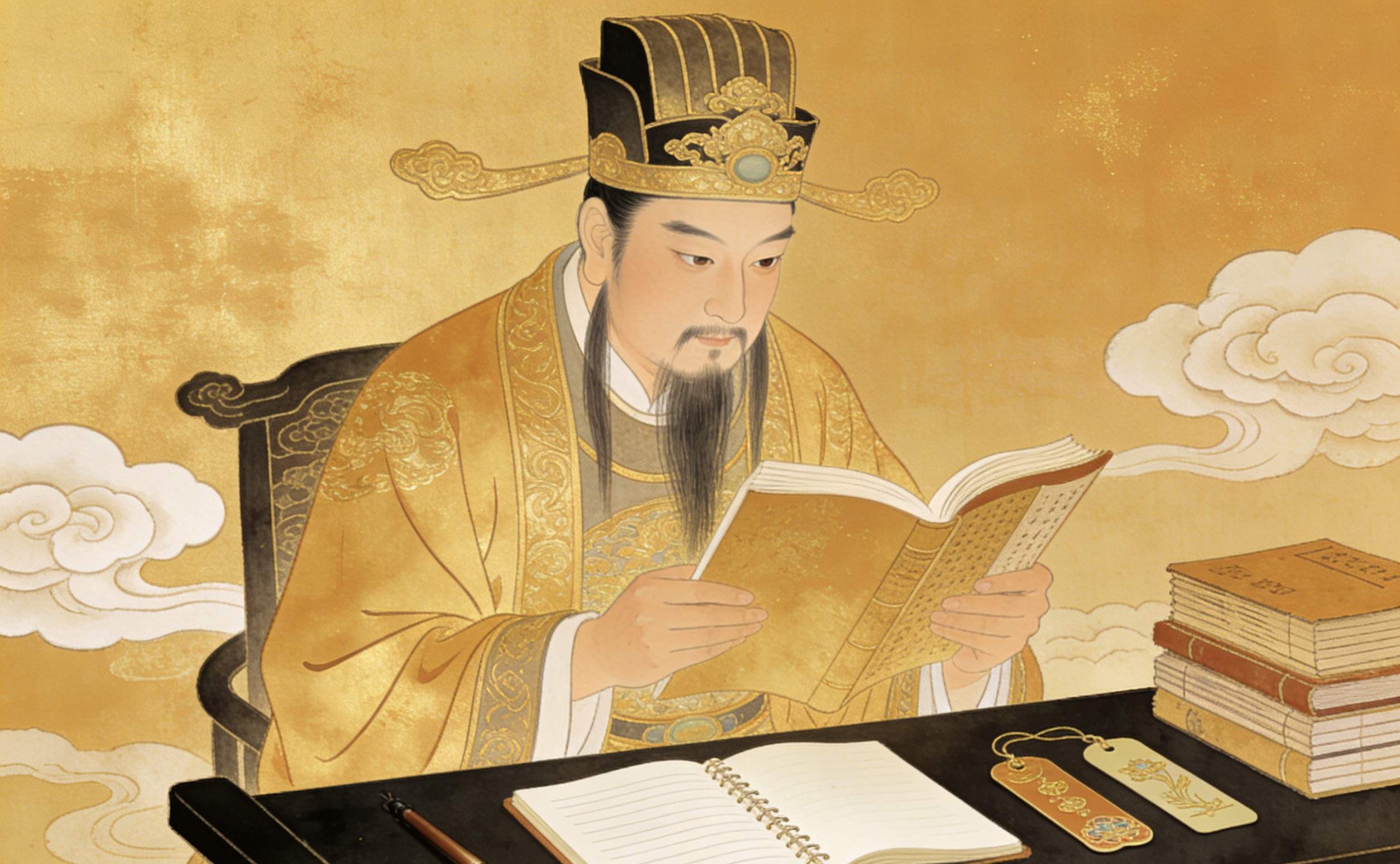 文昌帝君与文创产品：对知识与专注的礼赞-衔鳞集