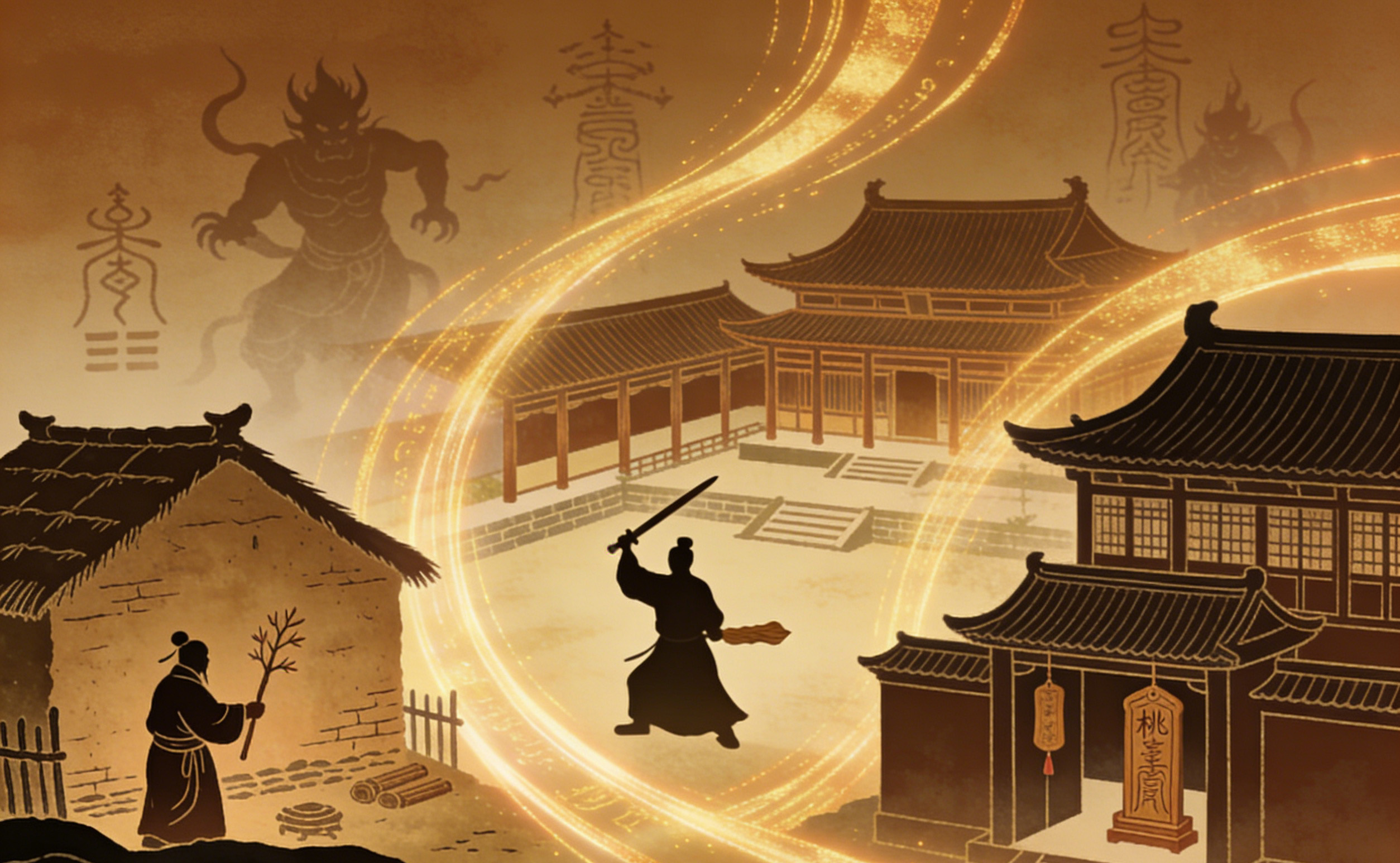 为何桃木被誉为降妖木?一场跨越千年的文化心理建构-衔鳞集