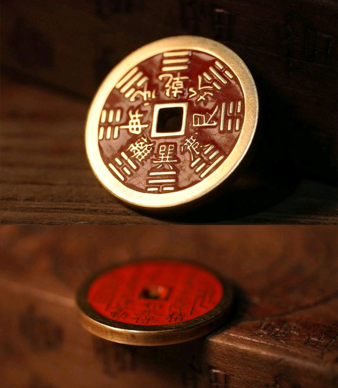 图片[4]-山鬼花钱手工精填朱砂-衔鳞集