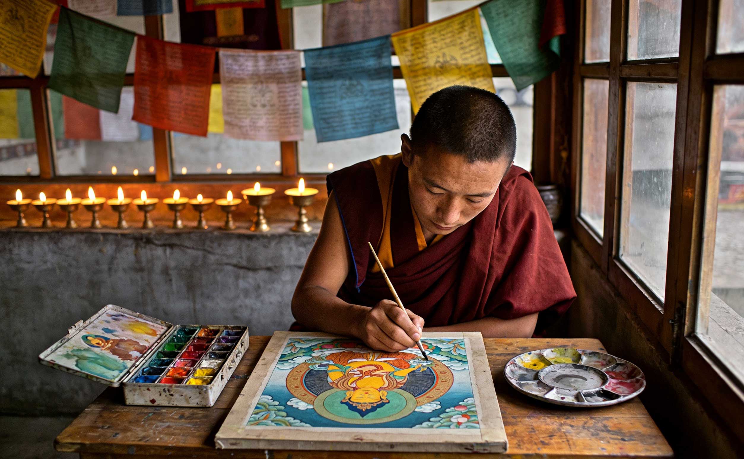 拉日巴：那些画佛的人，为何从不署名-衔鳞集