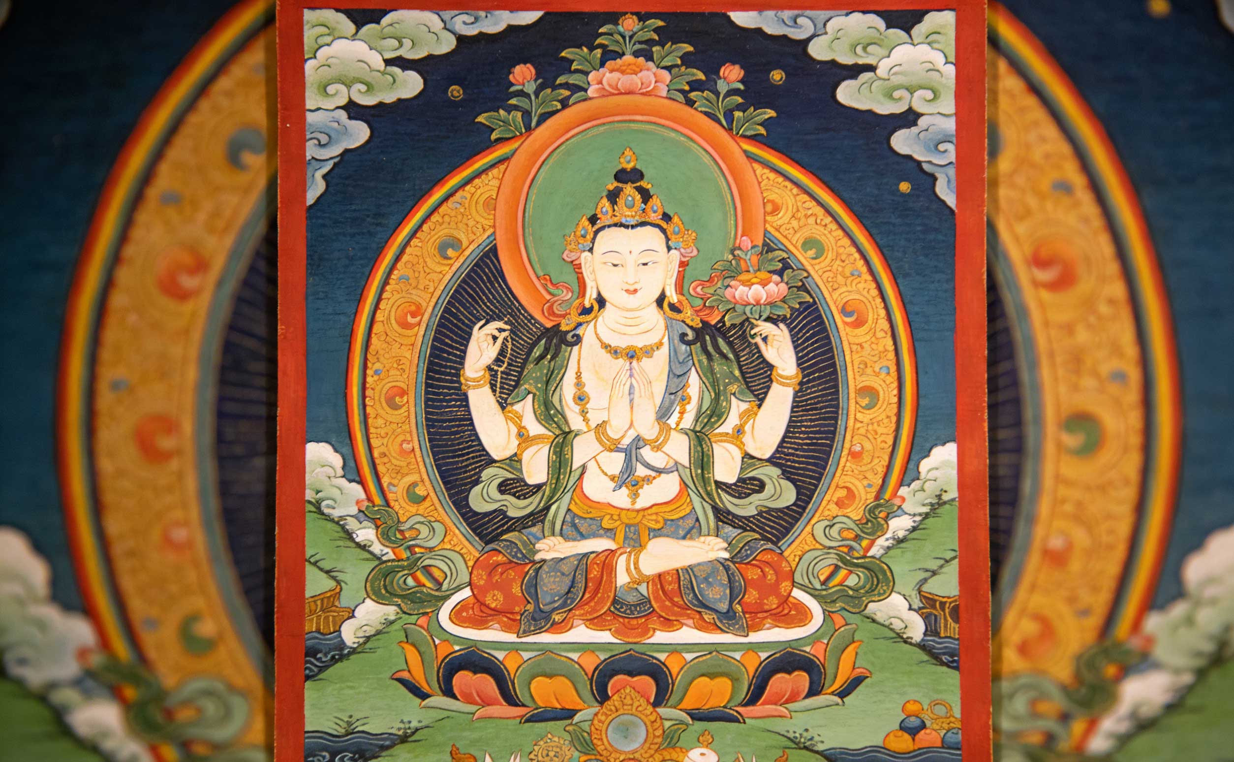 唐卡不为欣赏，只为观想：它的功能从未改变-衔鳞集