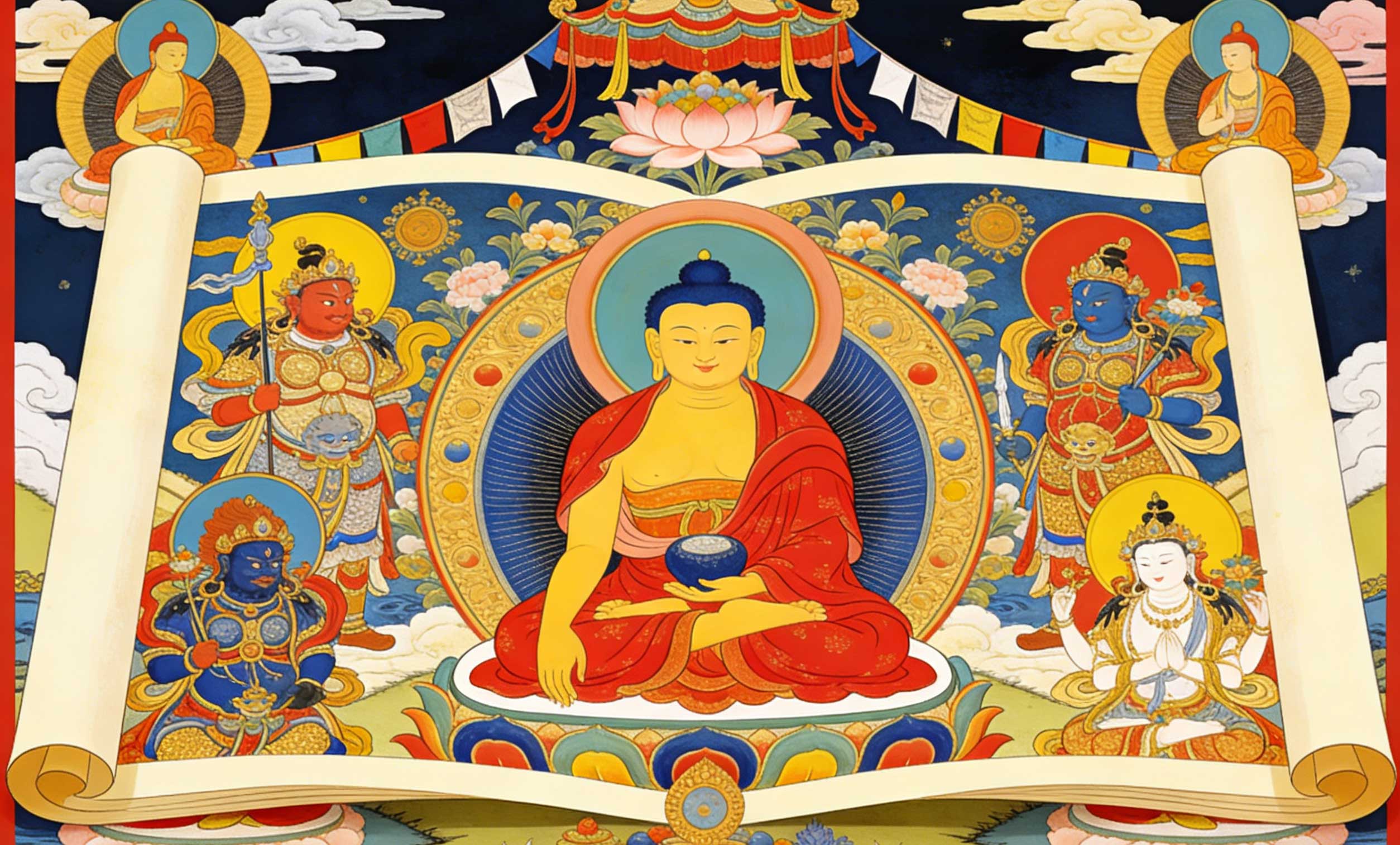 如何看懂一幅唐卡？-衔鳞集