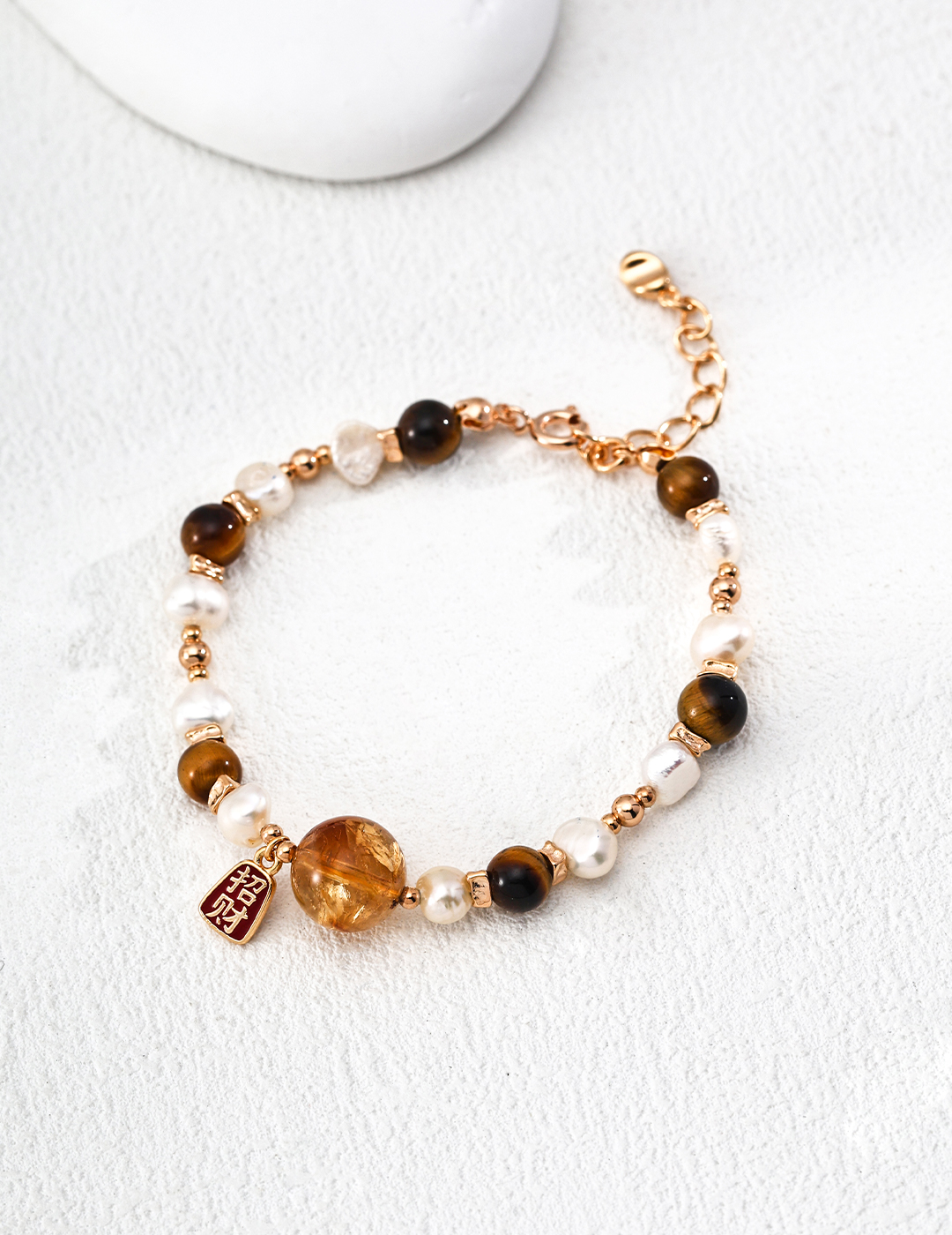 图片[8]-「金虎衔珠」新年三饰手链耳环项链新年系列首发-衔鳞集