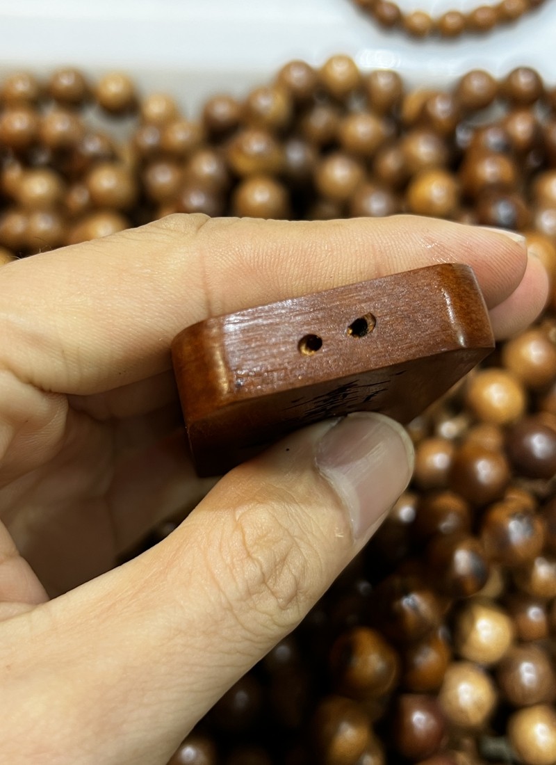 图片[5]-齐天大圣斗战护法枣木精雕道系平安无事牌-衔鳞集