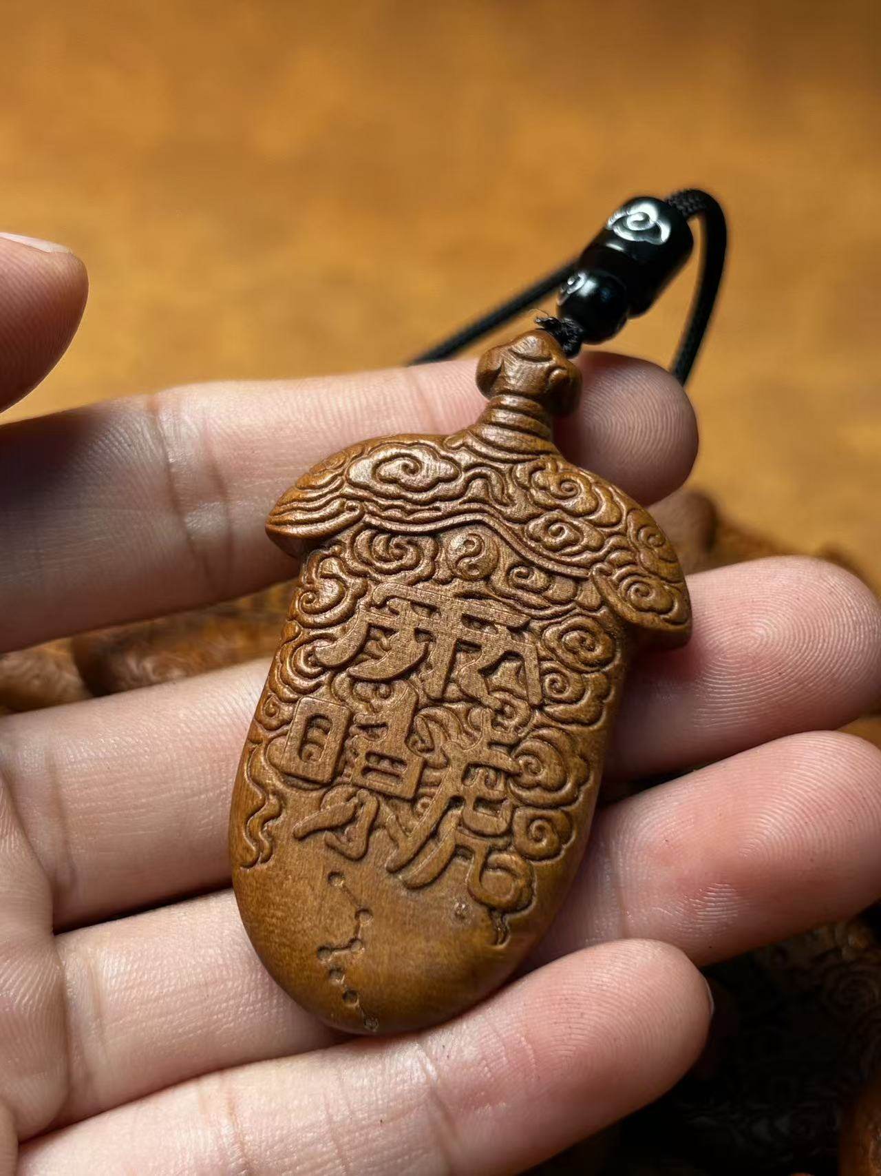 图片[6]-紫微讳天剑破煞枣木精雕道系平安无事牌-衔鳞集