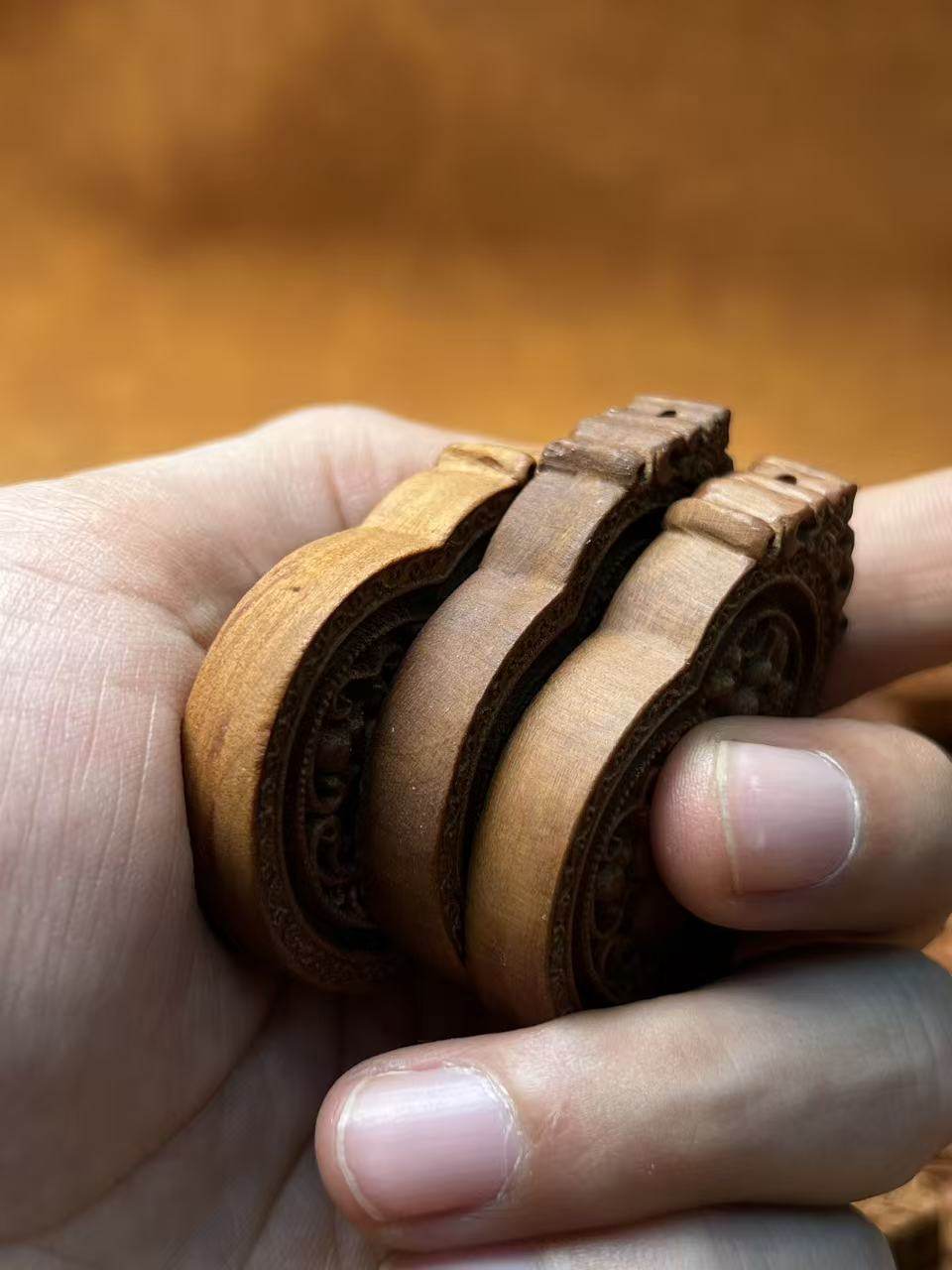 图片[6]-宝葫芦纳福化煞枣木精雕道系平安无事牌-衔鳞集