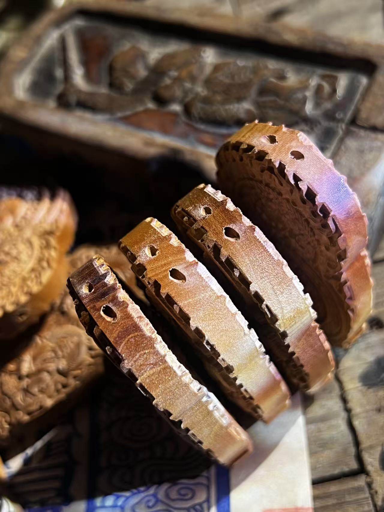 图片[8]-三清祖师护法枣木老料精雕道系无事牌-衔鳞集