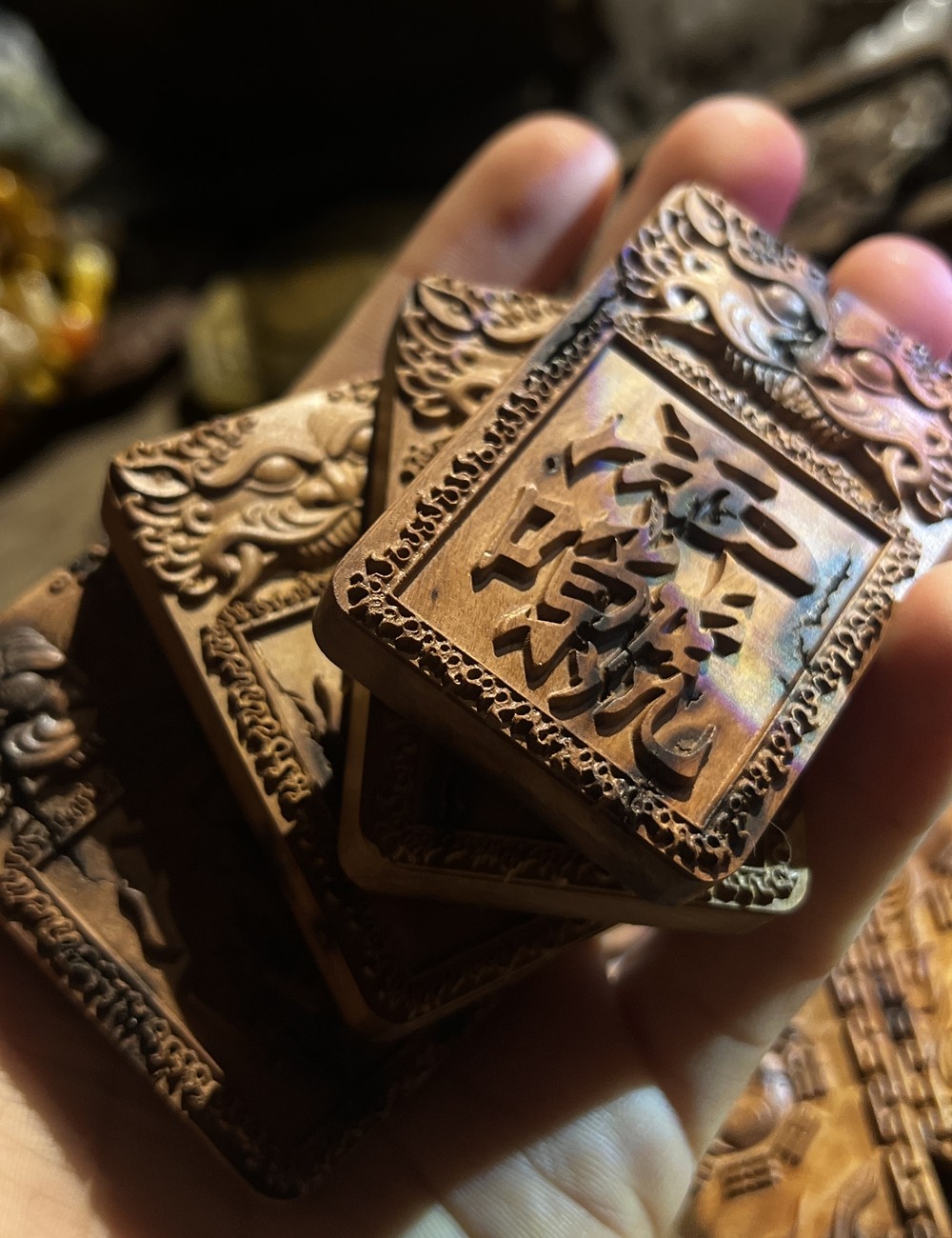 图片[11]-雷祖太极八卦枣木精雕道系平安无事牌-衔鳞集