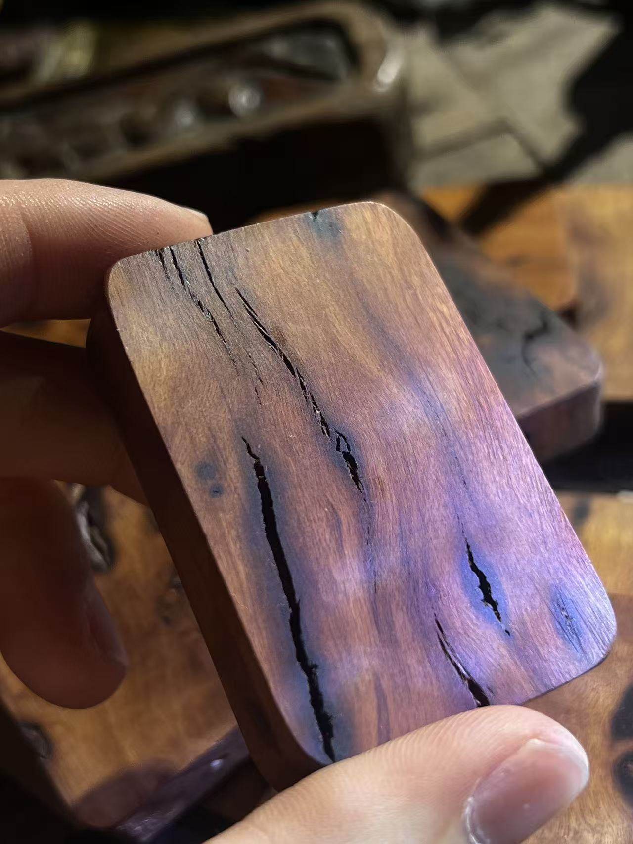 图片[3]-雷击枣木素牌护身道系精雕随身能量无事牌-衔鳞集