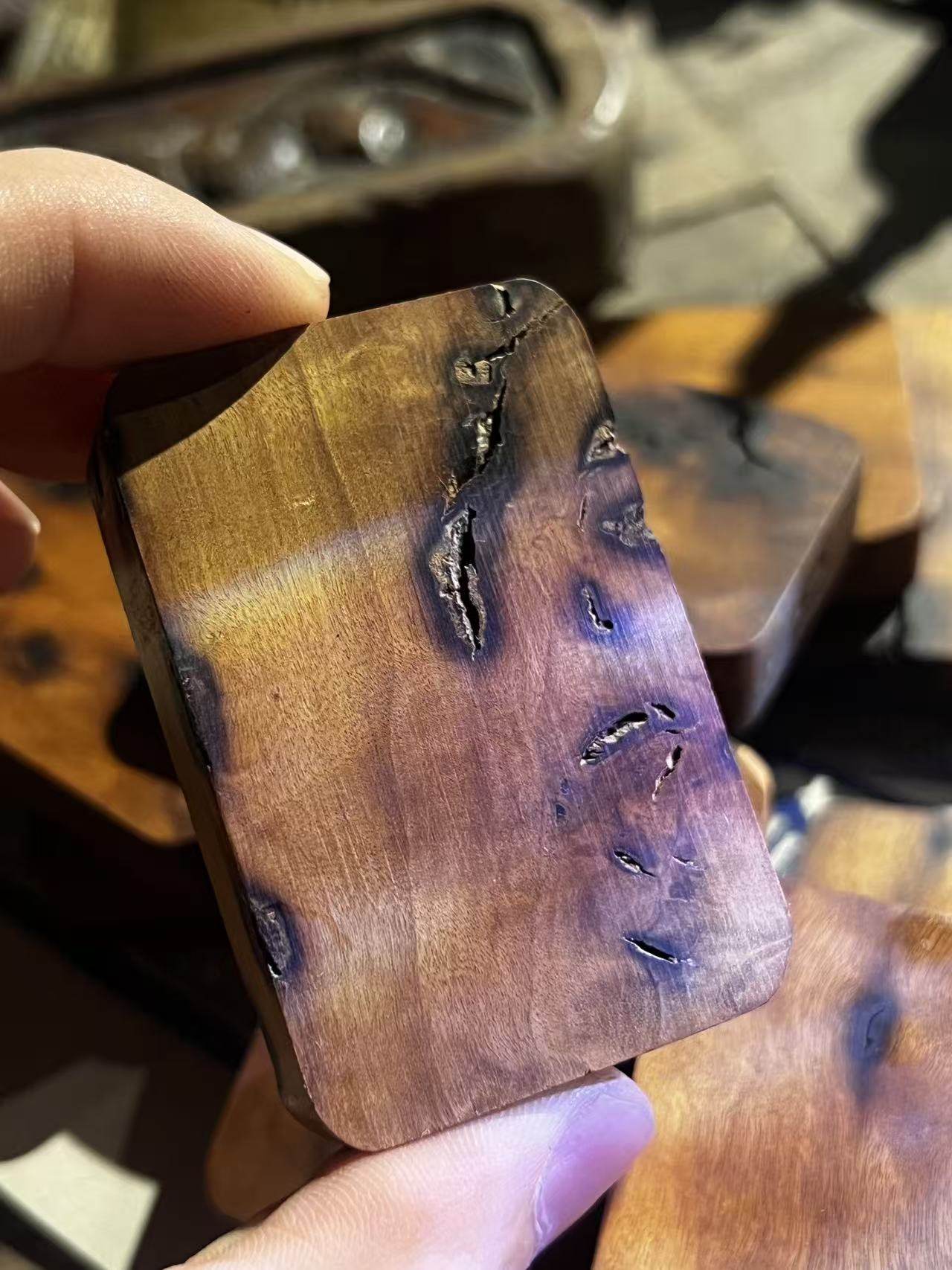 图片[2]-雷击枣木素牌护身道系精雕随身能量无事牌-衔鳞集