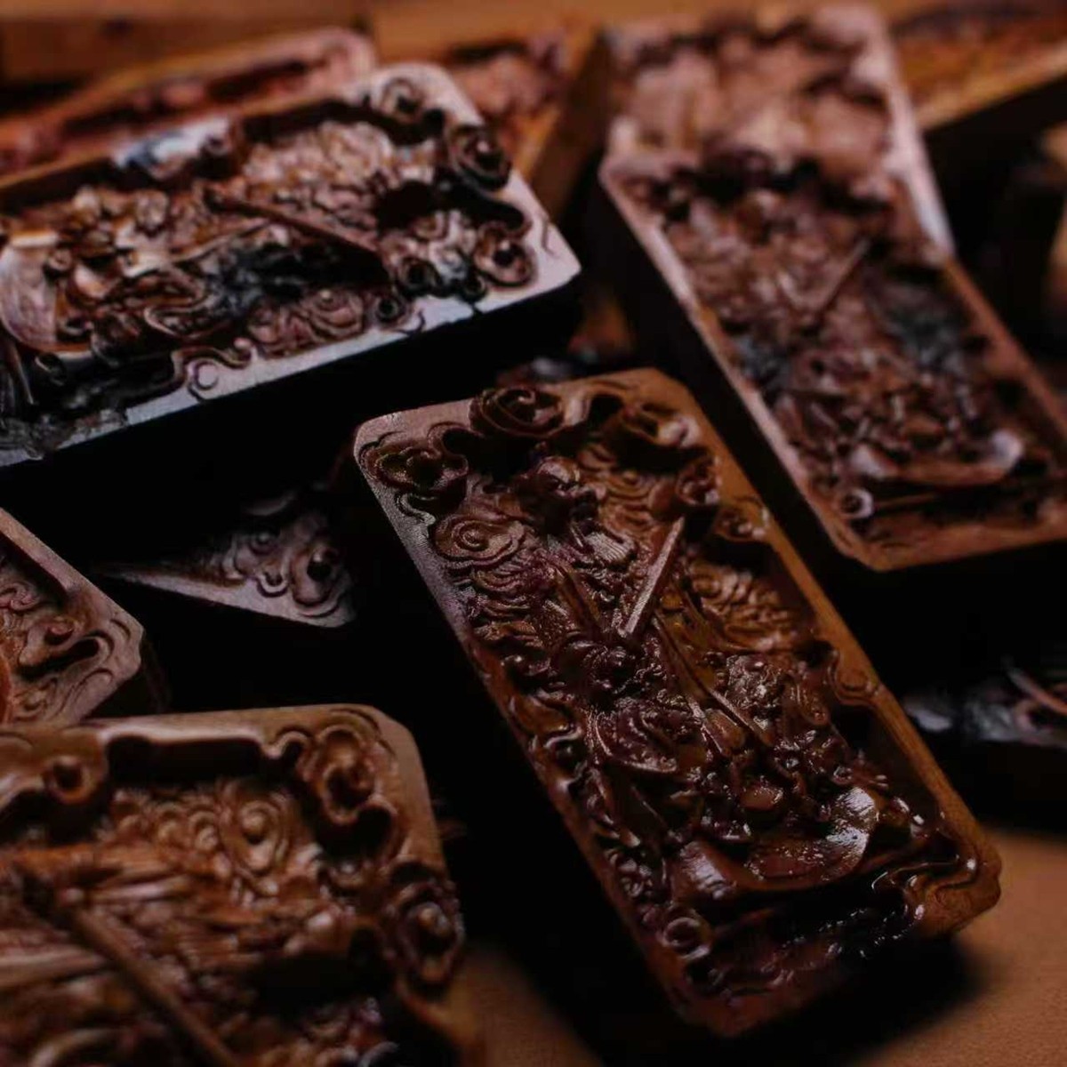 图片[8]-张天师雷击枣木精雕道系镇宅平安无事牌-衔鳞集